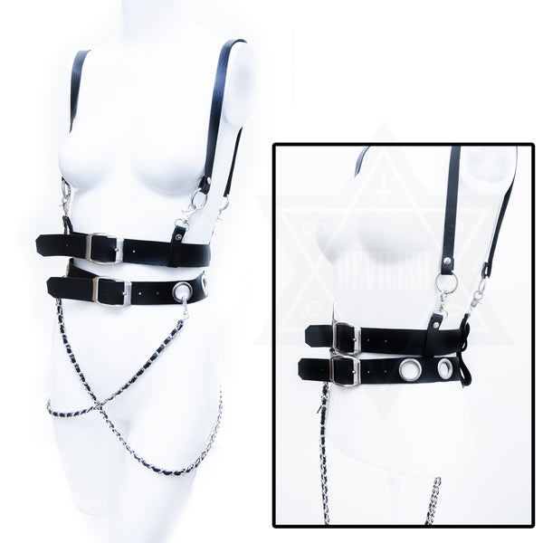 Goth princess harness