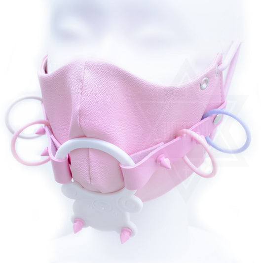 Pastel bear mask