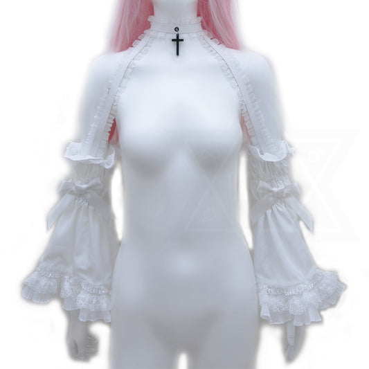 White curse sleeves harness*