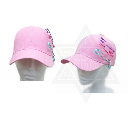 Pastel hexagram cap