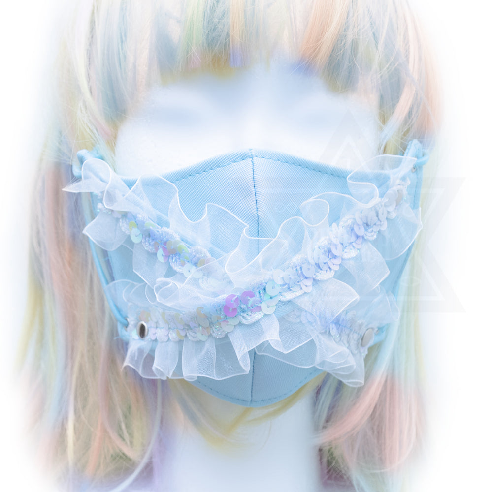 Lolita mask(baby blue)