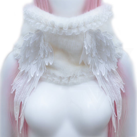 angelizing neck warmer*