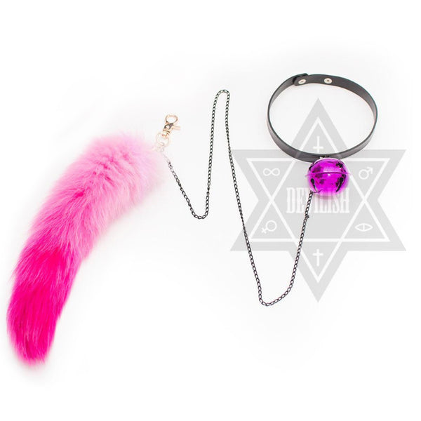 Cosmic kitten choker(Pink,Blue)