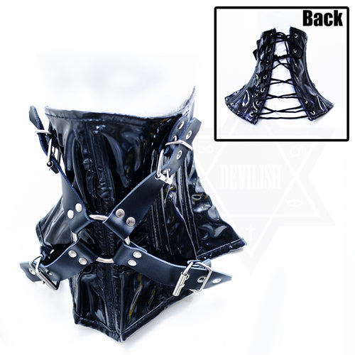 O ring neck corset