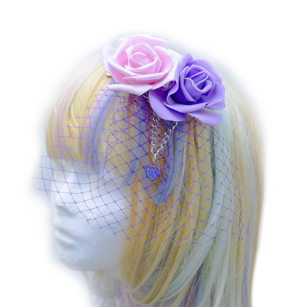 Pastel dream Headpiece(Blue,Pink)