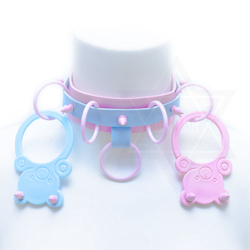 Pastel bear choker*