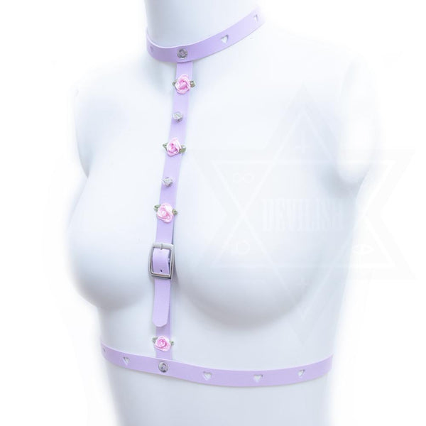 Thorny rose harness(choker link)*