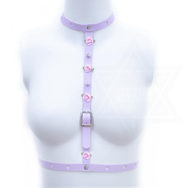 Thorny rose harness(choker link)*