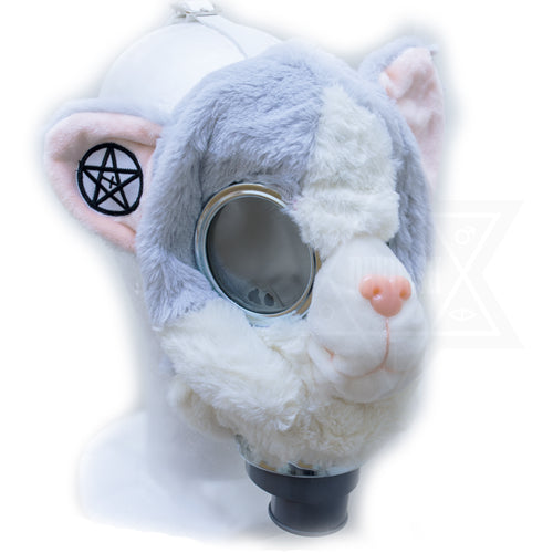 Devilish cat gas mask