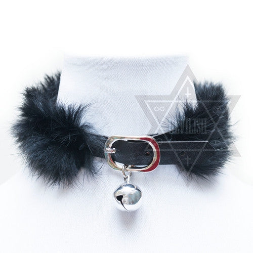 Black kitty choker