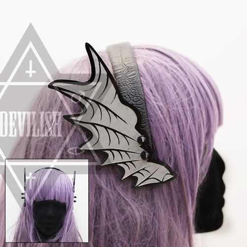 Black dragon headpiece