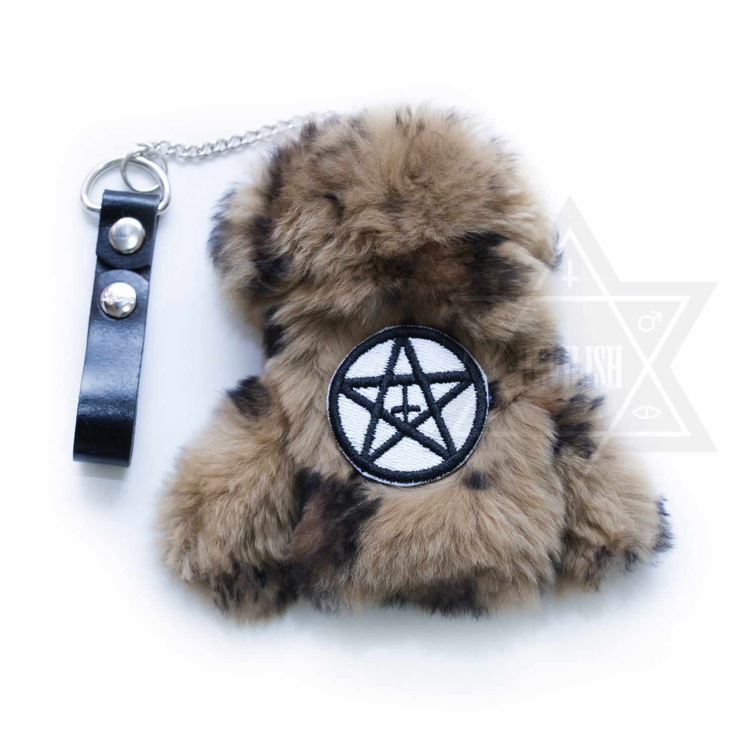 Pentacle fur coat key holder