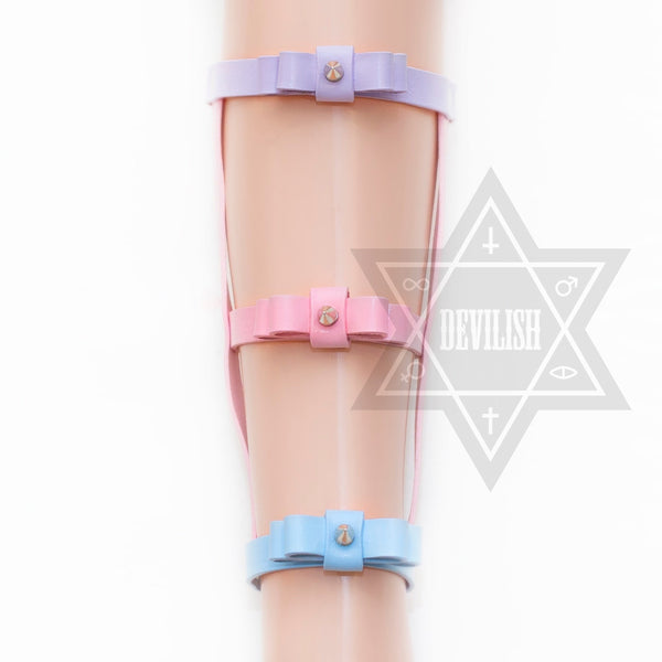 Ribbon leg harness(Pastel)