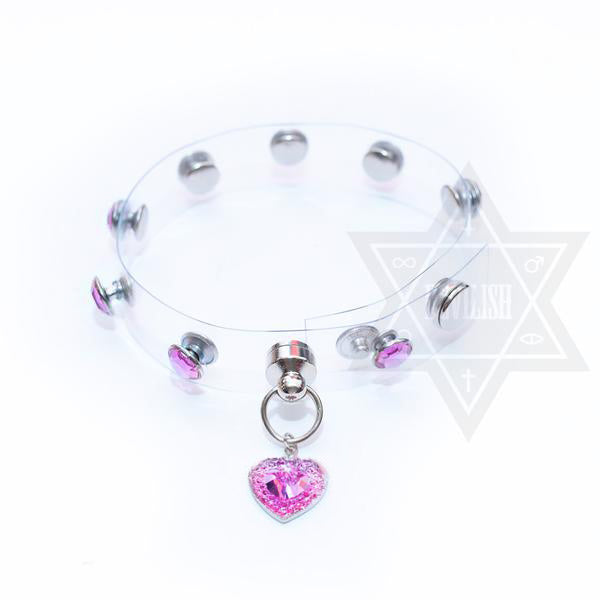 Diamond sheer(Pink) Ankle cuff