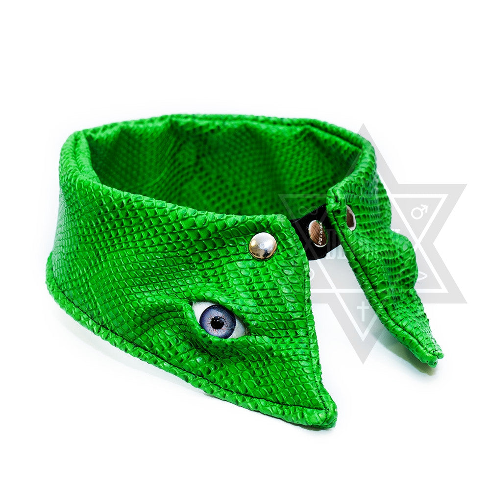 Devil eyes Collar(Green,Black)