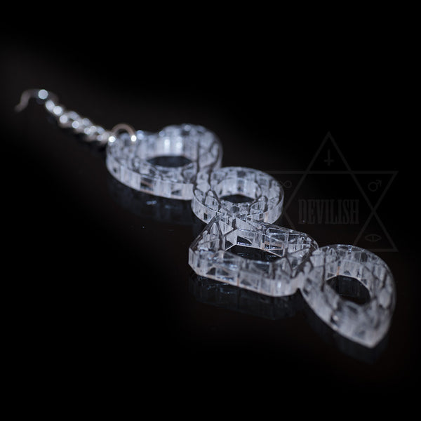 Crystal jewelry Earring