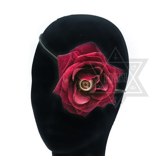 Creepy bride eye patch