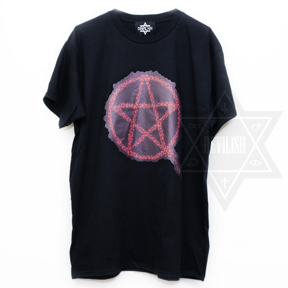 Creepy pentagram T-shirt