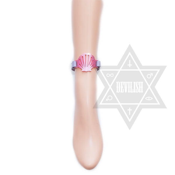 Mermaid Ankle cuff(Purple,Pink)