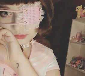 Pastel dream Eye patch