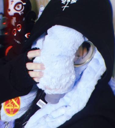 Devilish rabbit gas mask
