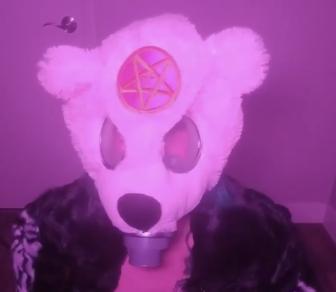 Devilish bear gas mask