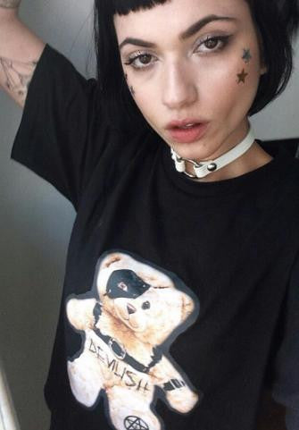 Devilish bear T-shirt