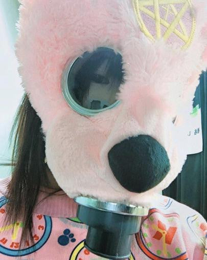 Devilish bear gas mask