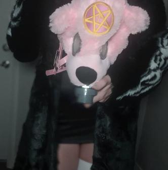 Devilish bear gas mask