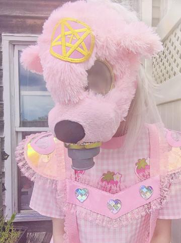 Devilish bear gas mask