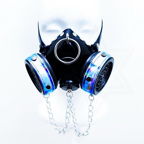 Cyber punk gas mask