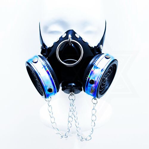 Cyber punk gas mask*